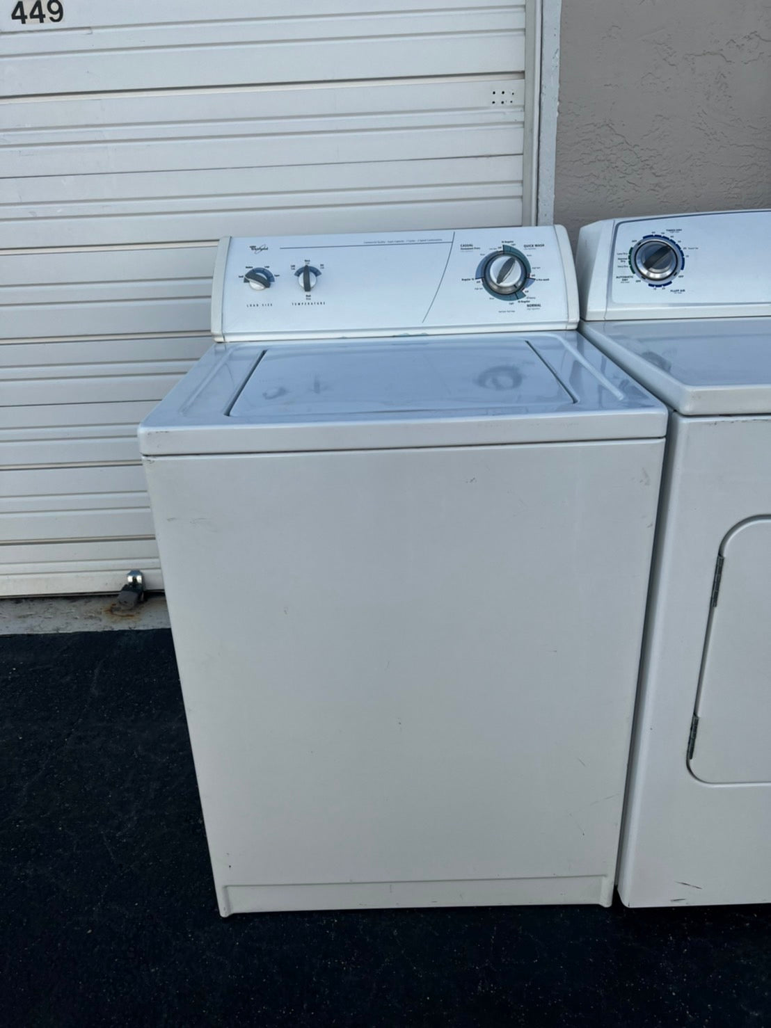 Whirlpool Washer and Dryer Set Whirlpool Washer and Dryer Set